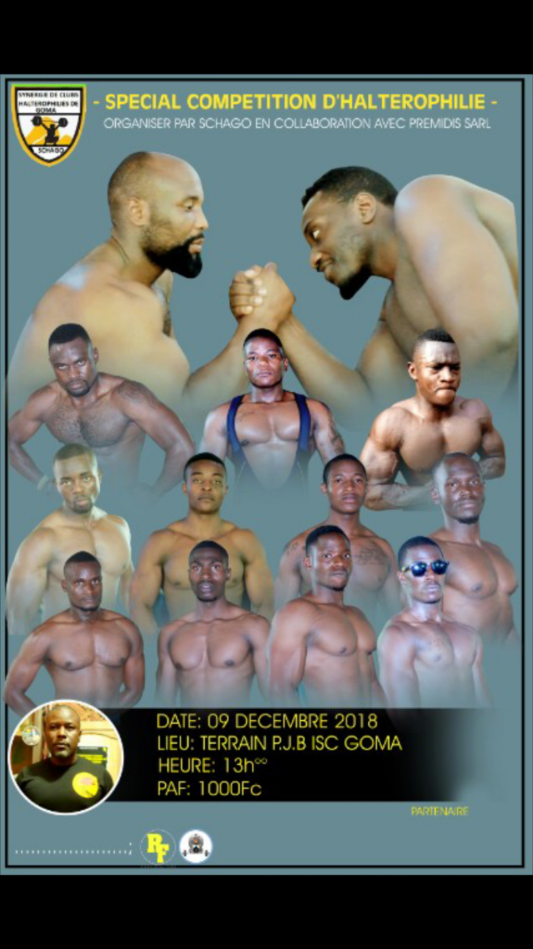 Haltérophilie : Goma, terre d&rsquo;un grand tournoi interprovincial ce dimanche.