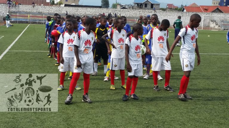 Goma: un festival des jeunes footballeurs pour boucler Mars.