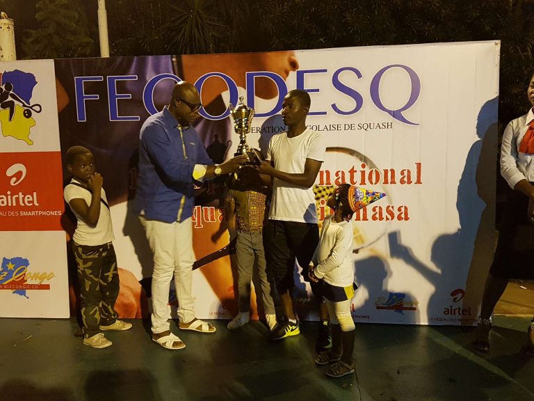 Kinshasa-Open International de Squash 2019: Jean-Marie Besombi détrône Bianco
