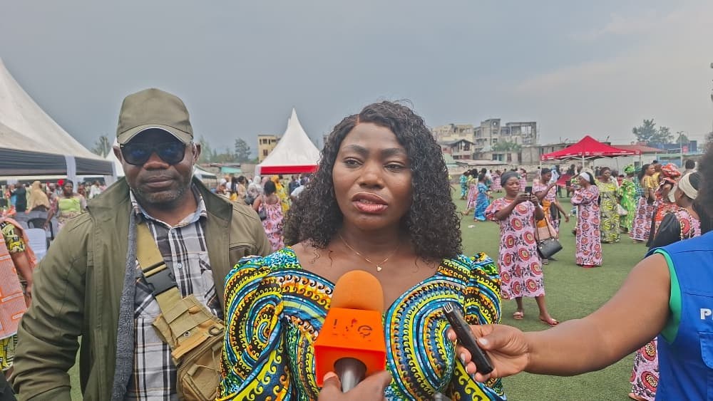 8 mars à Goma : Fanny Kaj appelle les femmes à devenir des actrices du développement
