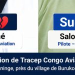 Nord-Kivu : le pilote survit, le copilote perd la vie dans le crash d&rsquo;un avion de Tracep Congo Aviation à Walikale