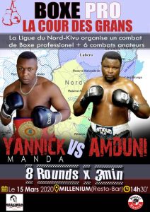 Goma: deux géants de la boxe pro vont croiser les gants pour honorer la femme