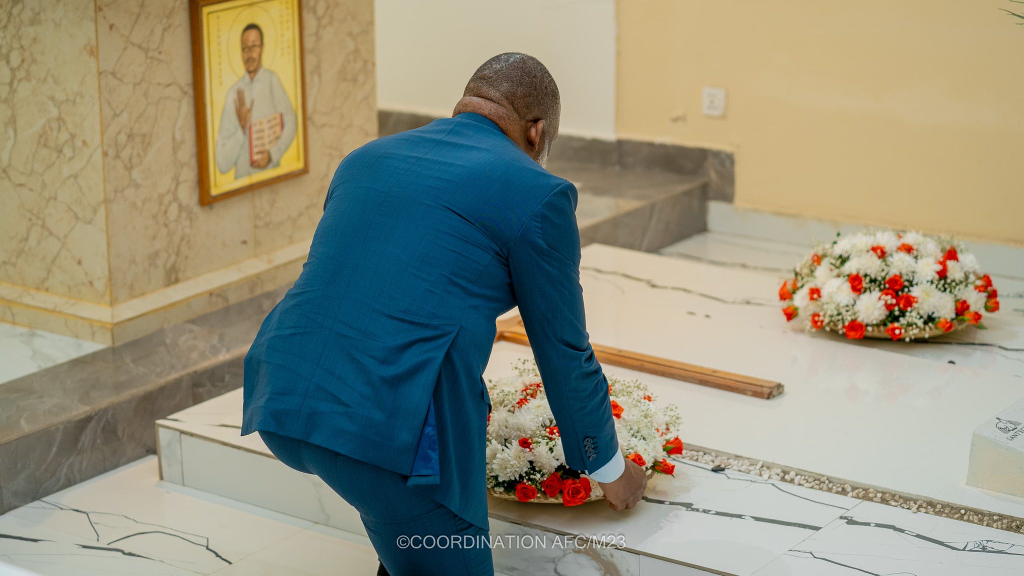 AFC/M23 rend hommage au Bienheureux Floribert Bwana Chui à Goma