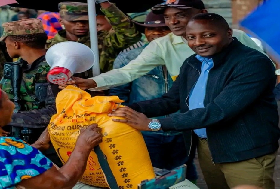 Incendie au quartier Mapendo à Goma et drame dans le carré minier de Rubaya : Bahati Musanga Erasto, gouverneur AFC/M23 du Nord-Kivu, au chevet des victimes