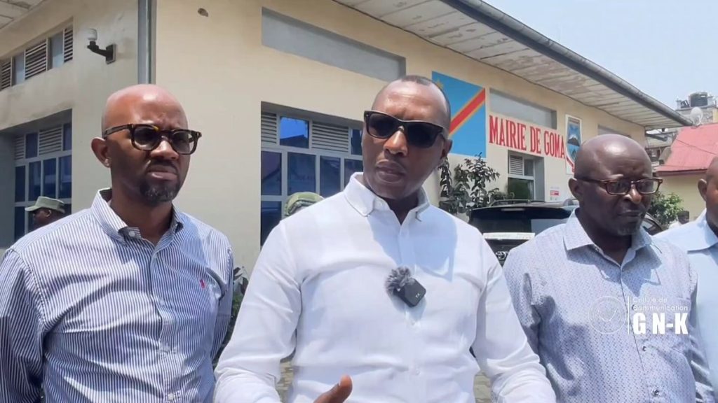 Fonctionnement rationnel et efficace des institutions sous administration de l’AFC/M23 : Le vice-gouverneur Willy MANZI NGARAMBE met le premier cap sur la Mairie de Goma à travers la politique de proximité.