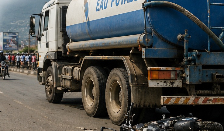 Goma : les camions-citernes d&rsquo;eau potable continuent de faire des victimes sur les routes