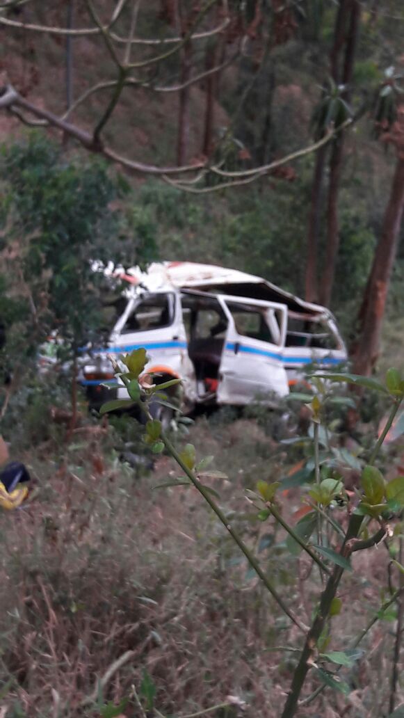 ​Urgent :accident mortel du mini bus qui transportait les joueurs de l&rsquo;A.S Nyuki de Butembo