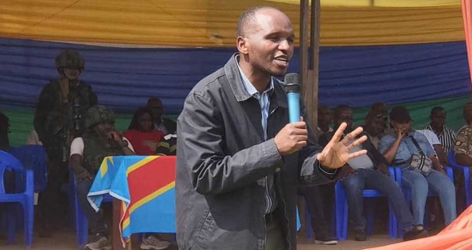 Situation sécuritaire dans le territoire de Rutshuru au Nord Kivu : A Nyamilima, l'administrateur Prince MPABUKA pousse un véritable ouf de soulagement dans la pacification de sa juridiction.