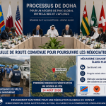 Processus de Doha : RDC et AFC/M23 s’accordent sur une feuille de route, une mission de vérification attendue à Minembwe