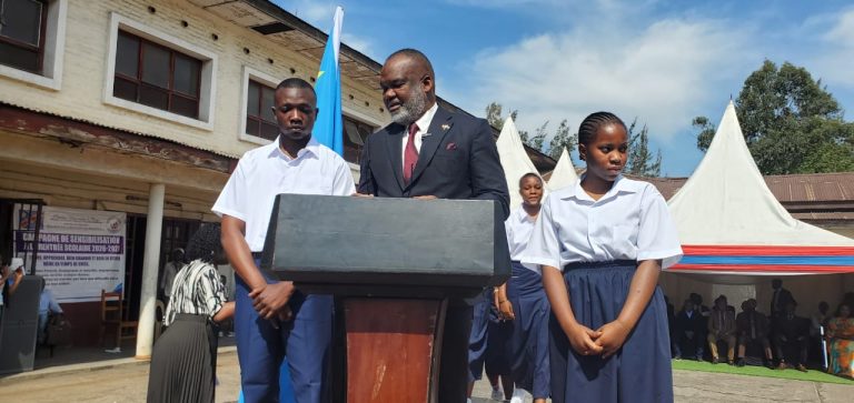 Nord Kivu : Le coordonnateur politique de l'AFC-M23 Corneille Naanga lance l'année scolaire 2026-2027 dans les zones libérées