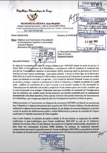 Plaidoyer pour la protection de l’enseignement supérieur à Goma et Bukavu
