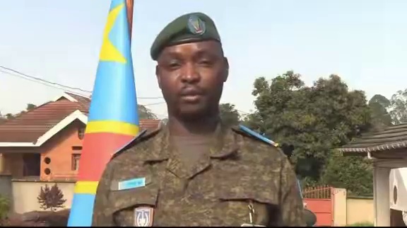 Un militaire s’exprime dans la vidéo diffusée le 22 septembre 2026 par le compte FARDC_Info. Image extraite de la publication. Photo TIC-TAC HEBDO.