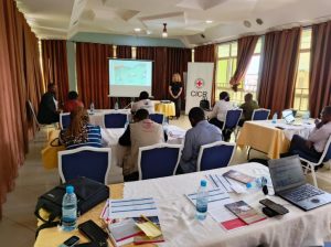 Matinée Média CPM/NK–CICR à l’Hôtel La Joie Plazza, Goma, le 25 septembre 2026. Session sur le droit international humanitaire et le statut des journalistes en conflit armé.