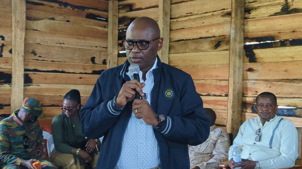 Corneille Nangaa à la cérémonie de clôture de Kanombe, le 25 septembre 2026
