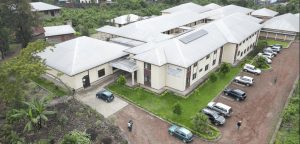 Bâtiment de l’ULPGL, à Goma. L’établissement privé est classé viable dans le contrôle de l’AFC/M23. Photo TIC-TAC HEBDO.