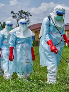 Campagne de vaccination ou riposte Ebola — illustration