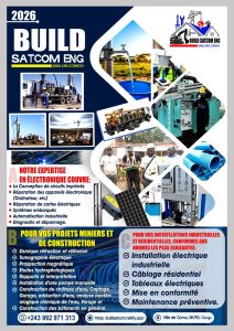 Infrastructures et Eau Potable en RDC : BUILD SATCOM ENG Sarl apporte une expertise innovante