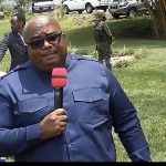 Bertrand Bisimwa lors d’un rassemblement du FRN