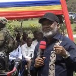Corneille Nangaa lors d’une réunion du FRN
