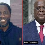 Montage : Benjamin Babunga (gauche) et Félix Tshisekedi (droite). Illustration TIC-TAC HEBDO — dossier perquisitions Belgique / détention Babunga.