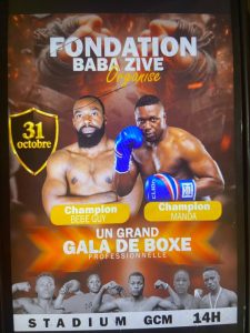 Lubumbashi : La Fondation Baba Zive annonce un grand gala de boxe professionnelle le 31 octobre