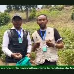 Territoire de Nyiragongo — descente de l’ATRBPN-RDC sur un champ de pommes de terre (3 octobre 2026). Image extraite d’une vidéo Impact TV RDC.
