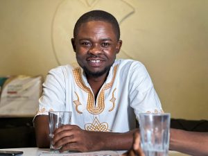 Richard Muhima, journaliste sportif — Goma